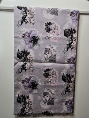 Disney Villains Rare Cotton Fabric | 72x44